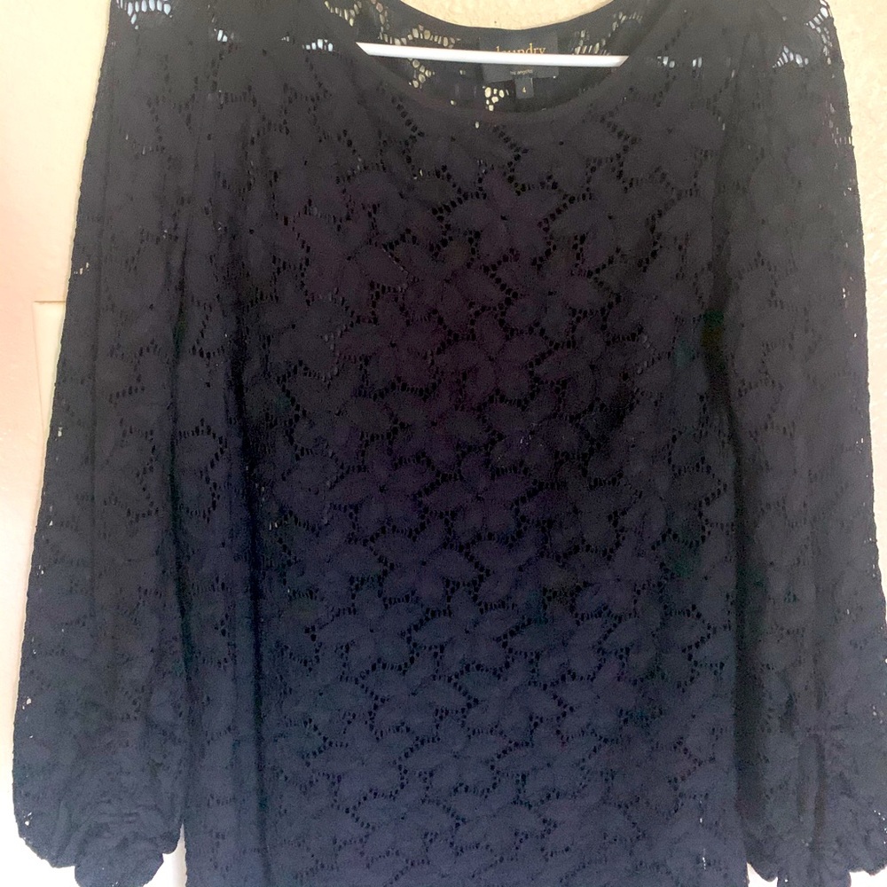 Laundry by Shelli Segal black dress